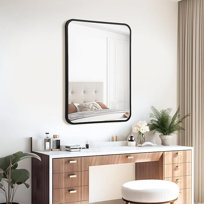 24x36 Rounded Rectangle Bathroom Mirrors - Image 8
