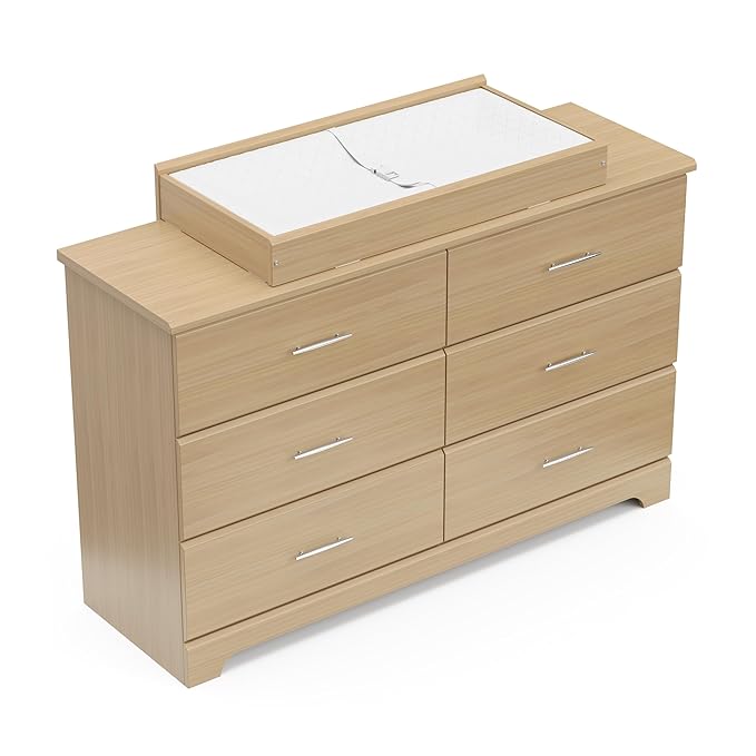 Storkcraft Brookside 6-Drawer Dresser – GREENGUARD Gold Certified, Nursery & - Image 14