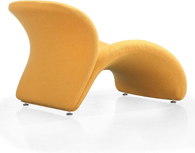 Manhattan Comfort Rosebud Modern Accent Chair Upholstered in Wool Blend - Image 8