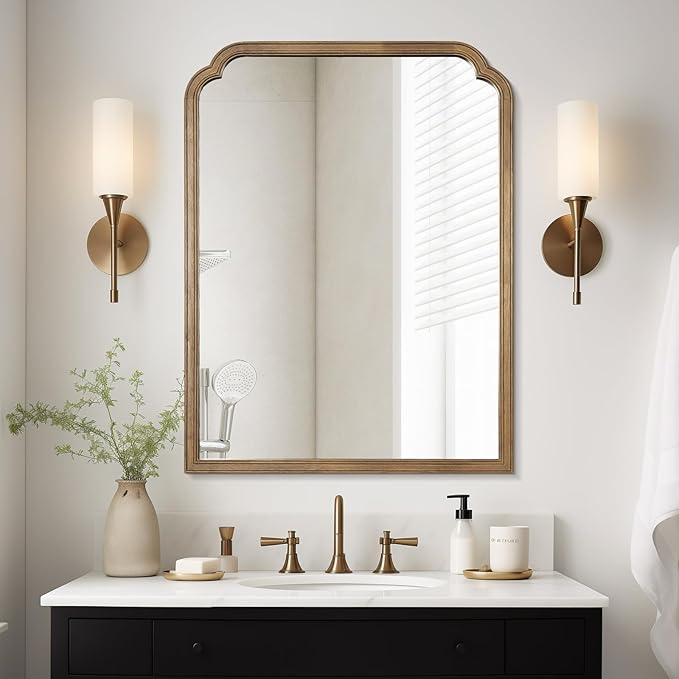 WallBeyond Wood Bathroom Mirrors by WallBeyond