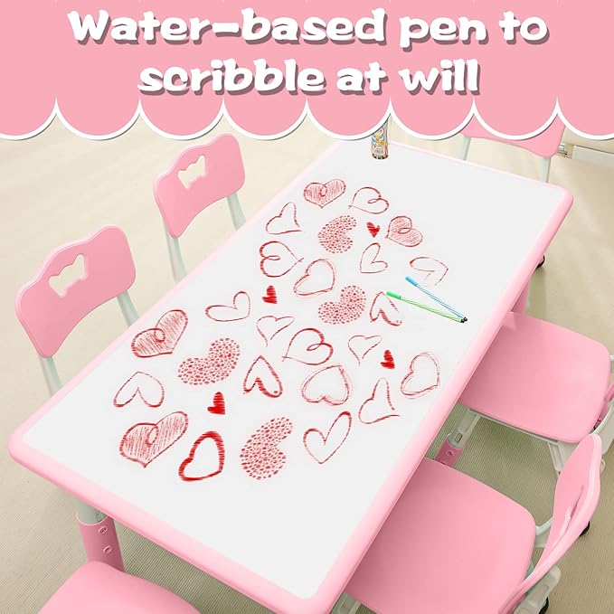 Children's Table and Chair Set Suitable - Image 3