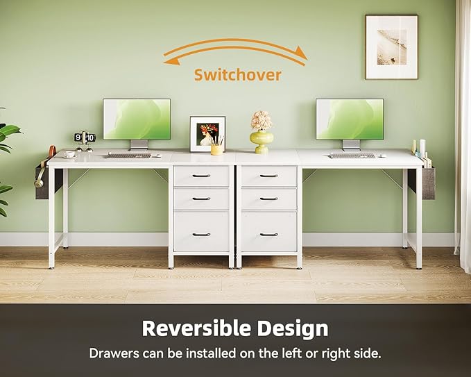 Casaottima 40 Inch Small Home Office Computer Desk - Image 4