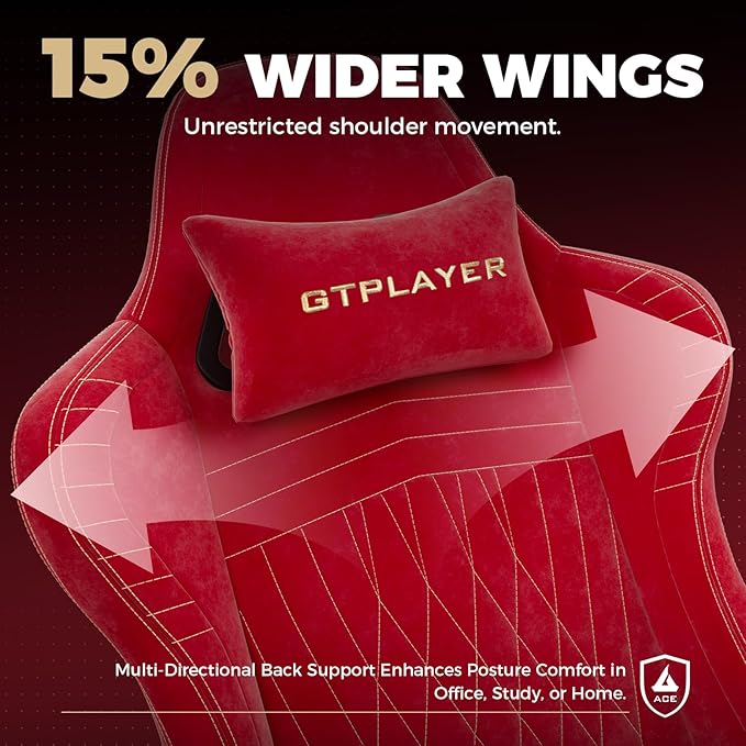 GTPLAYER ACE-PRO Music Gaming Chairs – Built-in Speakers, App Support & - Image 7