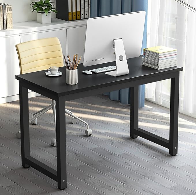 Tribesigns Computer Desk, 47 inch Modern Simple Office Desk Computer Table - Image 4