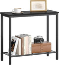 Hoctieon 2 Tier End Table, Sofa Side Table, Narrow Side Table by Hoctieon