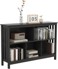 TaoHFE Short Bookshelf with 2-Layer 5 Cube Shelf, Wooden Bookcase Modern by TAOHFE