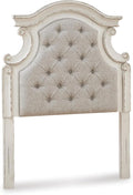 Signature Design by Ashley Realyn Upholstered Tufted Cottage Headboard ONLY by SignatureDesignbyAshley