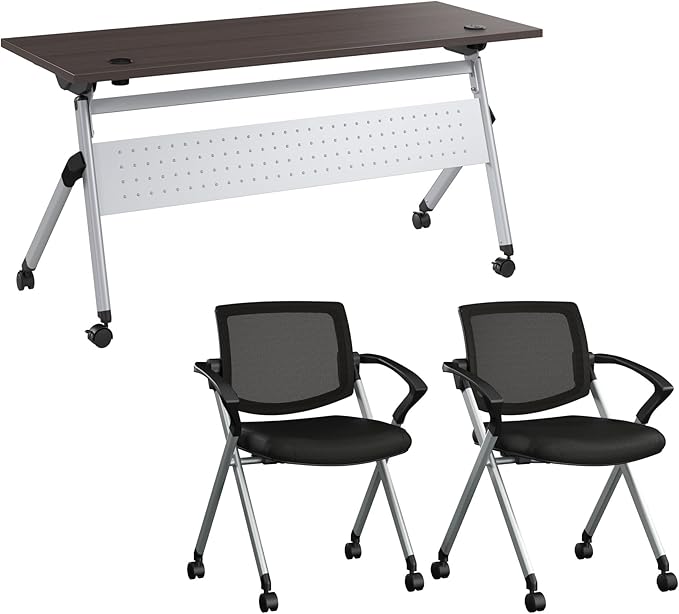 Bush Business Furniture Folding Training Table Set - Image 2