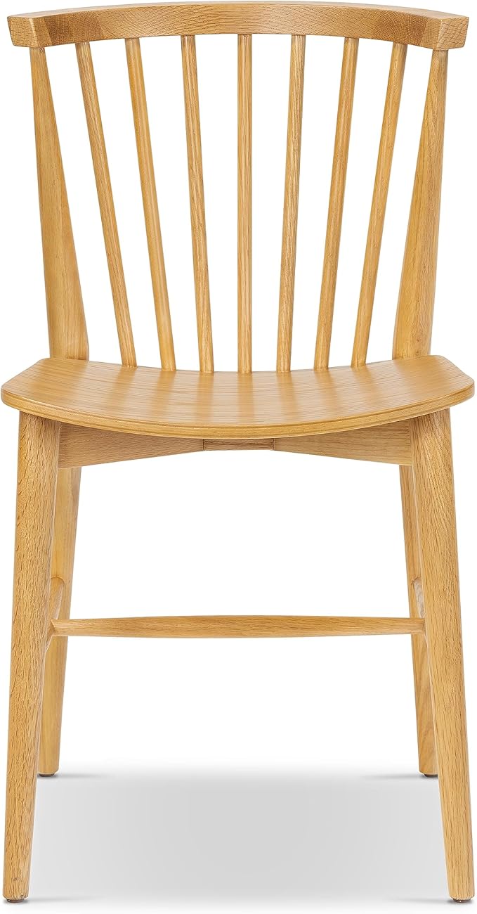 POLY & BARK Ligna Dining Chair Black – Mid-Century Inspired Chair by POLYBARK