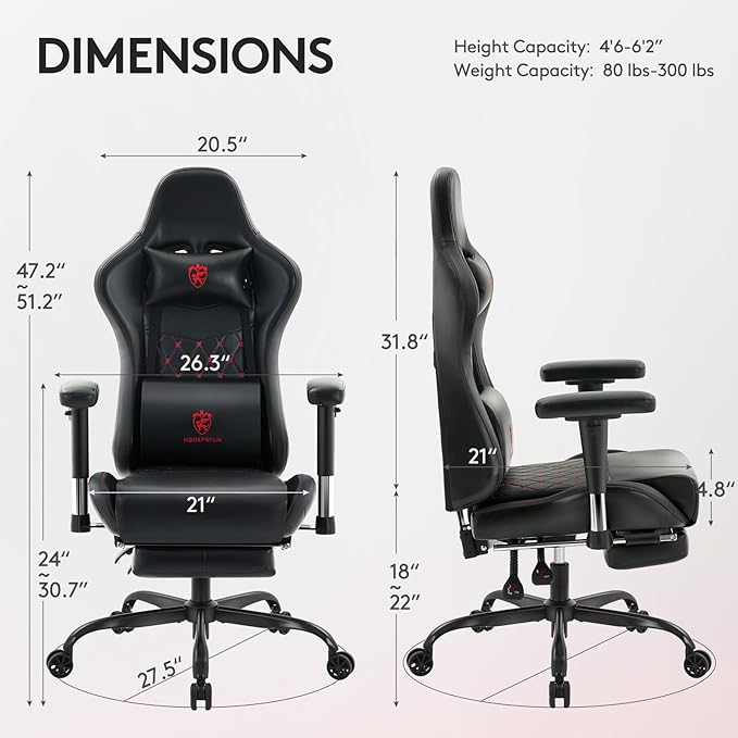 Gaming Chair, Computer Office Chair - Image 3