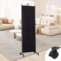 Room Divider 6 Panel Room Dividers/Wheels, Fabric Room Divider Panel by HOMSCREENER