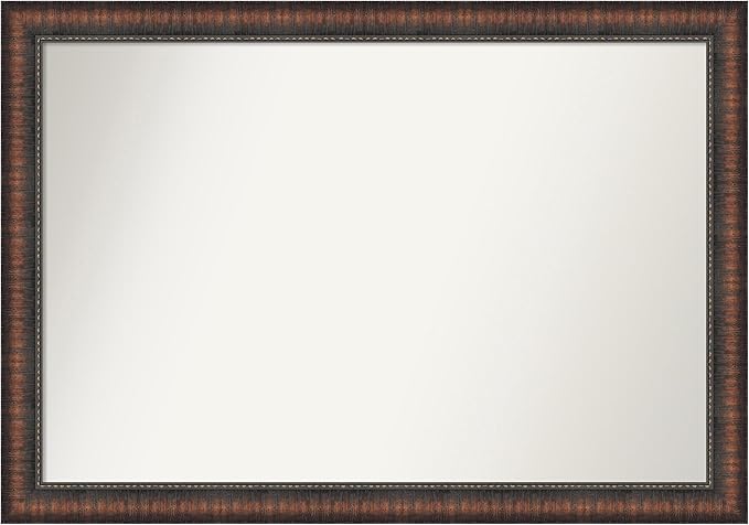 Amanti Art White Bathroom Mirror by AmantiArt
