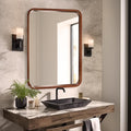 WallBeyond 18x24 Inch Wood Mirror by WallBeyond