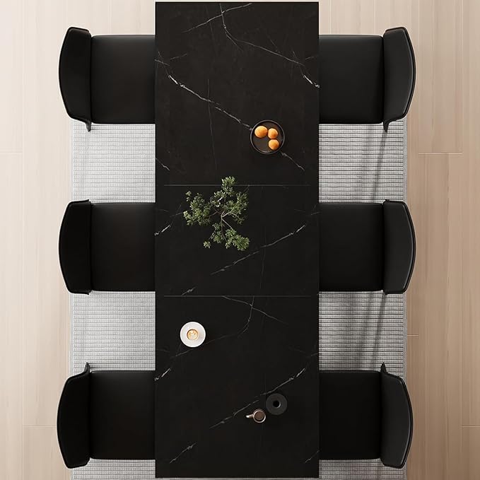 63"-78.74" Rectangular Extendable Dining Table - Image 5