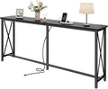 SUPERJARE 70 Inch Console Table by SUPERJARE