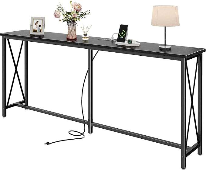 SUPERJARE 70 Inch Console Table by SUPERJARE