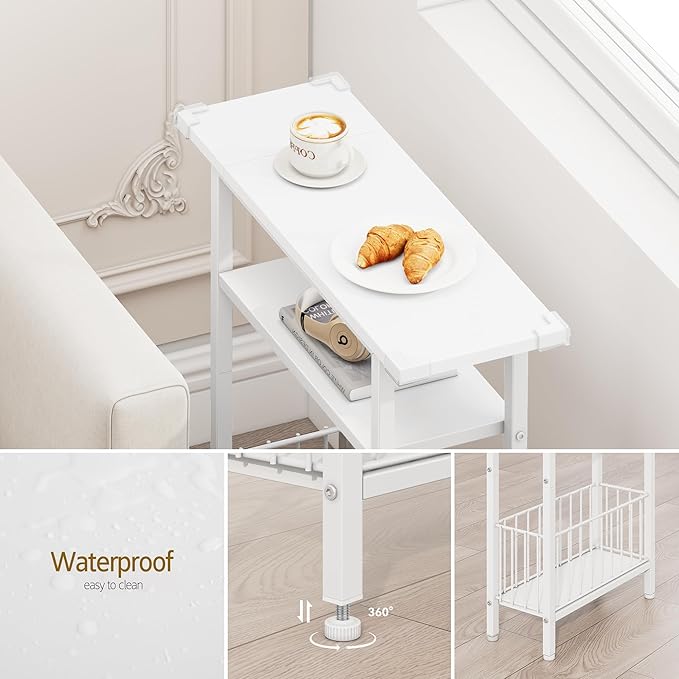 Vagusicc Narrow Side Table, Skinny Side Table - Image 4