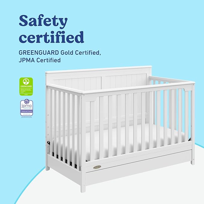Graco Hadley 5-in-1 Convertible Crib - Image 6