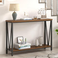 FOLUBAN Entryway Table, Narrow Console Table, Modern Sofa Table by FOLUBAN