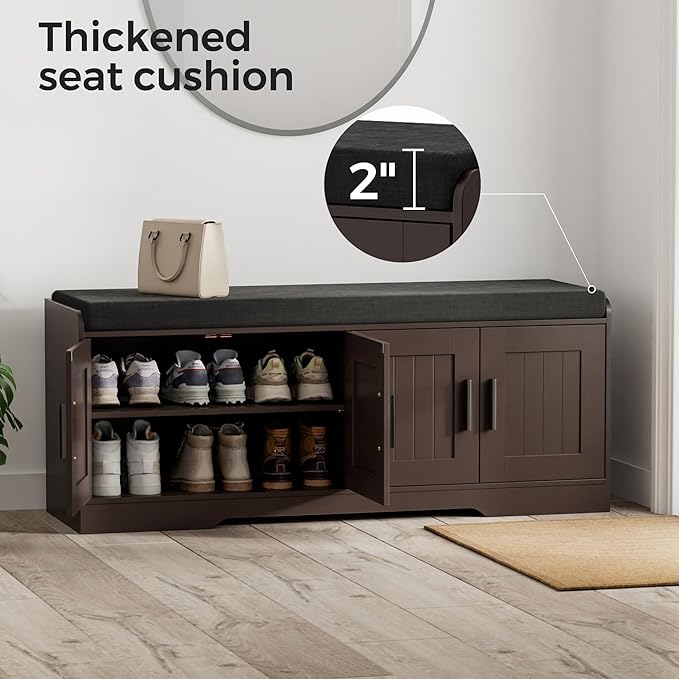 2-Tier Storage Bench, Shoe Bench - Image 5