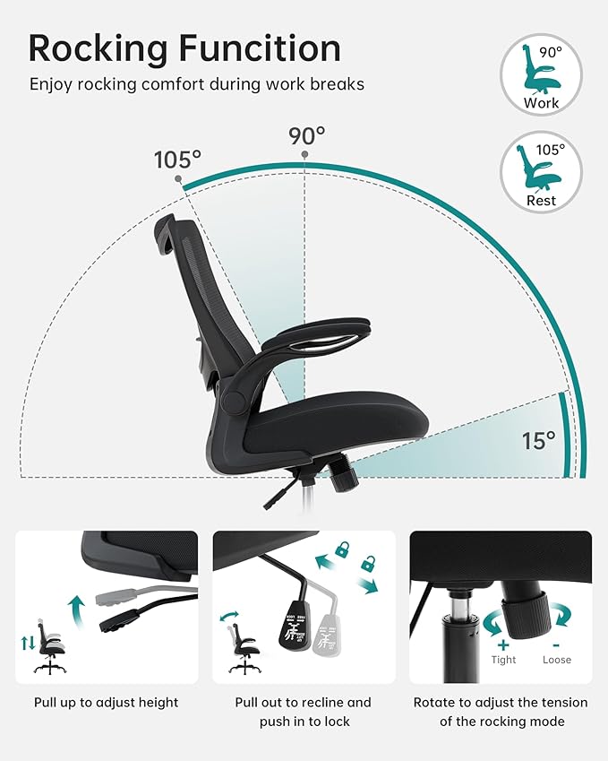 Office Chair, Ergonomic Desk Chair - Image 5