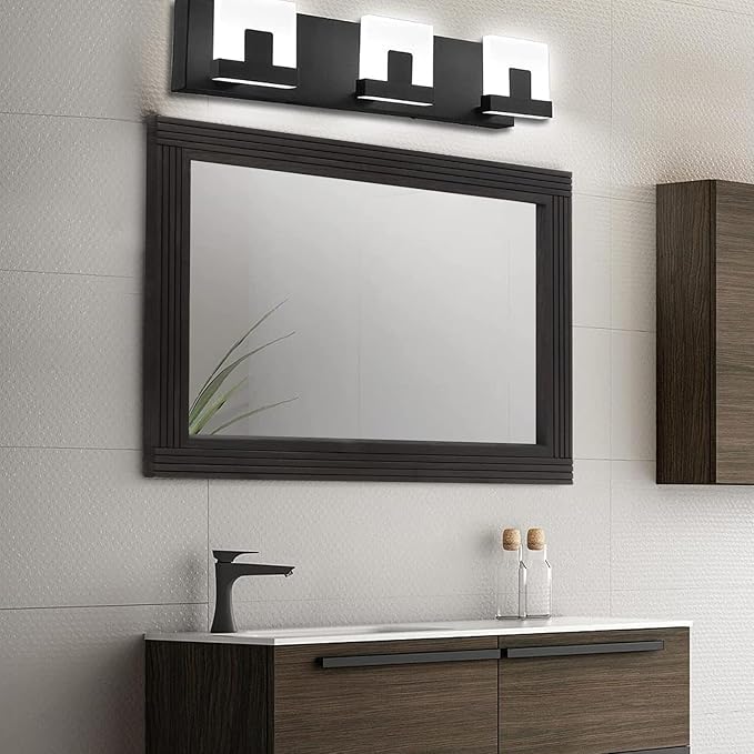 YOSHOOT Hand-Made Wooden Spliced Wall Mirror - Image 5