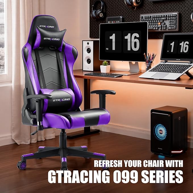 GTRACING Gaming Chair, Ergonomic Office Computer Chair - Image 3
