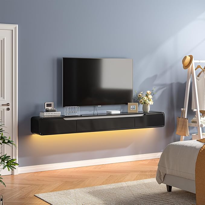 Fully-Assembled Floating TV Stand - Image 3