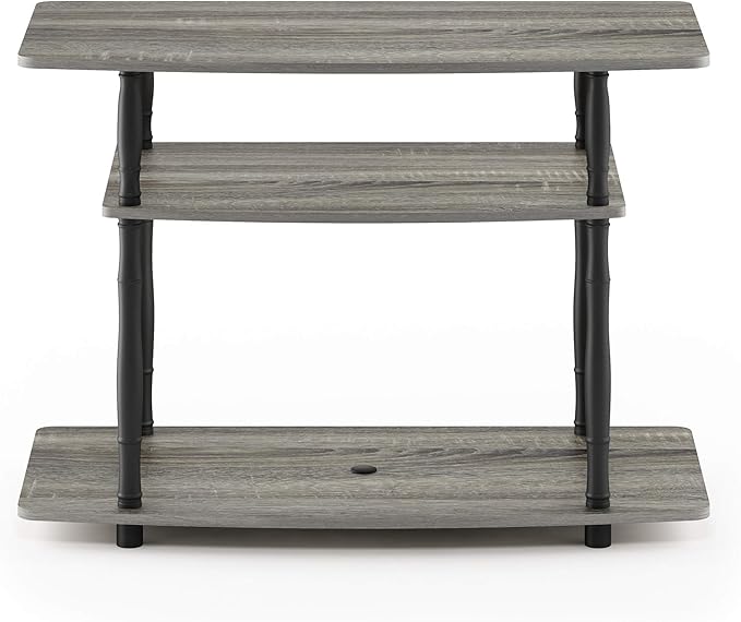 Furinno Turn-N-Tube No Tools 3-Tier Entertainment Center TV Stand - Image 6