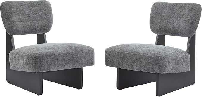 Christopher Knight Home Mores Low Profile Accent Chair Set of 2, Modern Living - Image 4