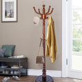 73" Wooden Coat Rack Stand, Coat Racks Freestanding by Unknown
