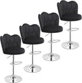 VECELO Bar Stools Set of 4, Adjustable Barstools by VECELO