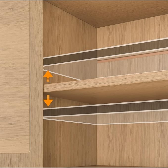 Rovaurx Rattan Storage Cabinet - Image 9