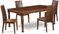 East West Furniture DOIP5-MAH-W 5 Piece Dining Room Furniture Set Includes a by EastWestFurniture