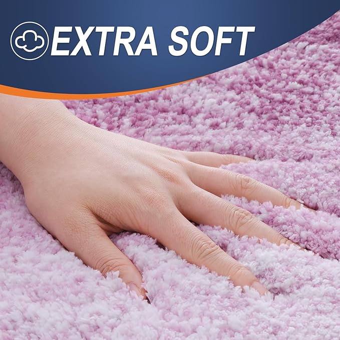 OLANLY Bathroom Runner Rugs 70x24, Extra Soft Absorbent Microfiber Bath Rugs - Image 2