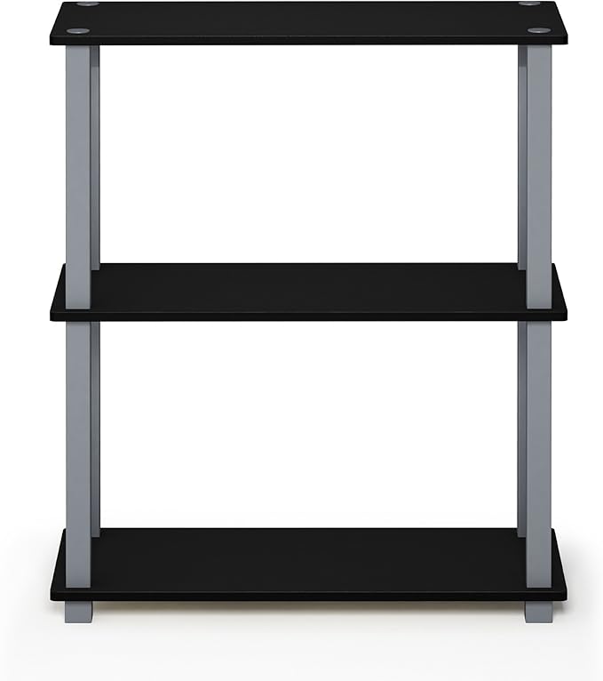 Furinno Turn-S-Tube 3-Tier Compact Multipurpose Shelf Display Rack - Image 6