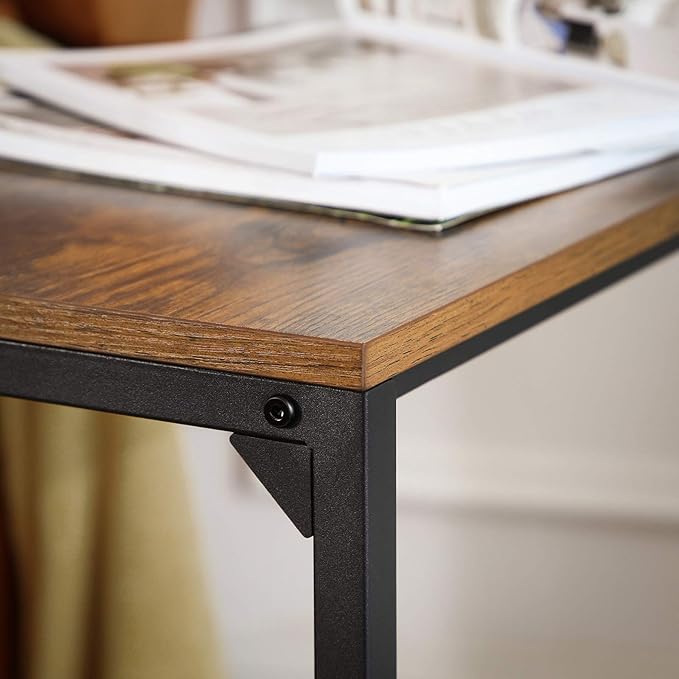 VASAGLE C Shape End Table, Small Coffee Table - Image 9