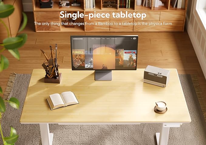 INNOVAR Bamboo Standing Desk - Image 5
