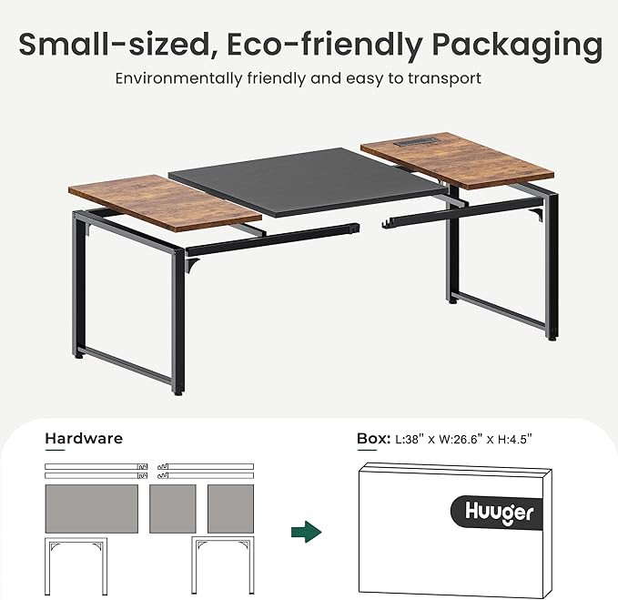 Huuger 63 x 31.5 inch Desk - Image 9