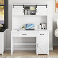 Farmhouse 47" Executive Desk, Computer Desks by Vabches