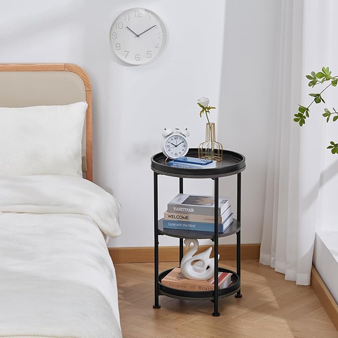 Dulcii Side Table, Round End Table - Image 8