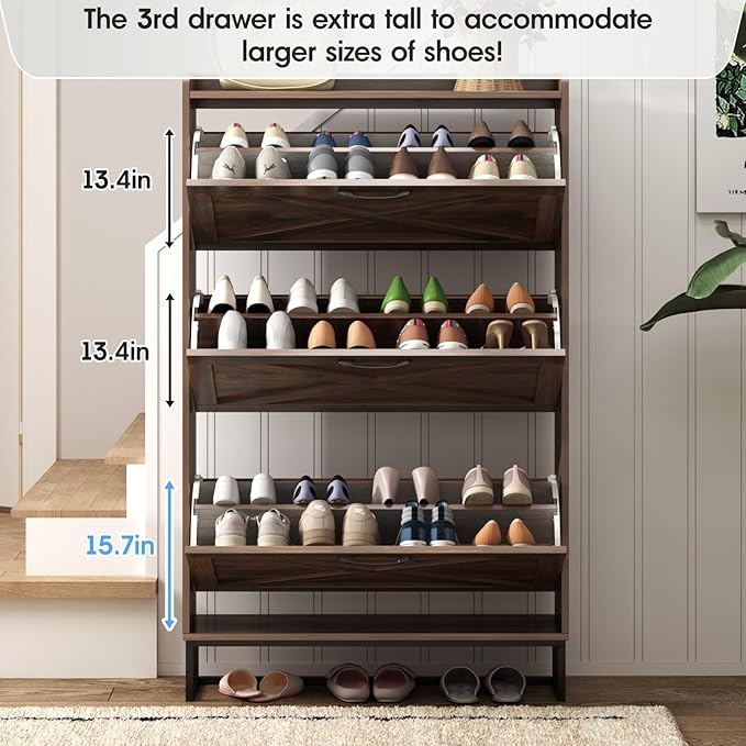 Maupvit Shoe Storage Cabinet - Image 3