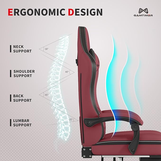 Gaming Chair, 400 lbs Adult Chair, High Back Computer Chair - Image 7