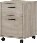 Bush Furniture Key West 2 Drawer Mobile File Cabinet, Rolling File Cabinet by BushHome