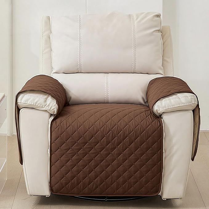 MEHIDFY Sofa Seat Arm Cover, Waterproof Couch Armrest Protector, Anti-Slip Sofa - Image 7