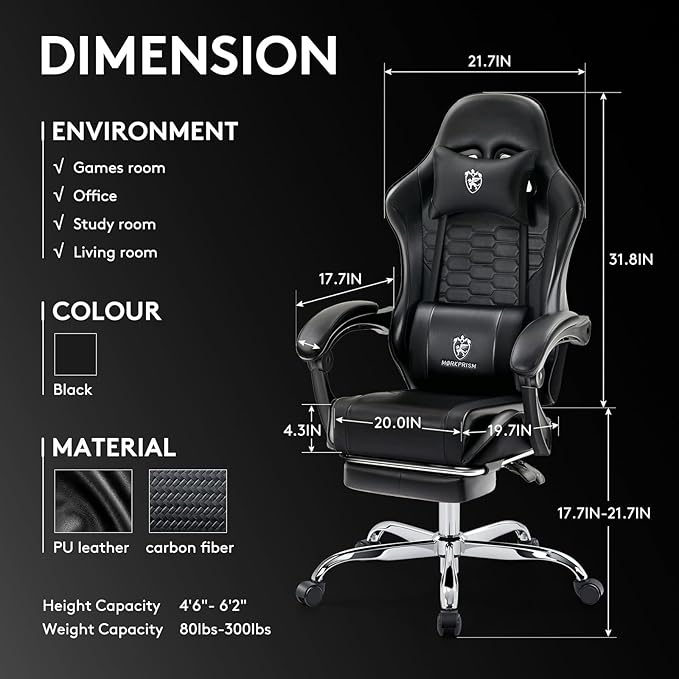 Gaming Chair, Computer Office Chair - Image 3