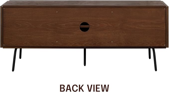 NTC Veil TV Stand with 3 Doors for TVs up to 60’’, Media Console with Vertical - Image 5
