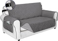 PureFit Reversible Sofa Cover Water Resistant Loveseat Couch Cover, Machine by PureFit