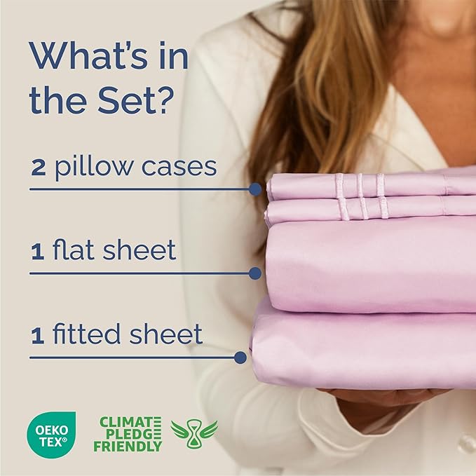 Queen Size 4 Piece Sheet Set - Image 2