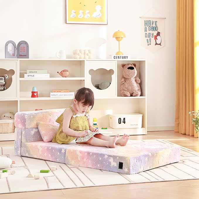 Folding Sofa Bed Floor Mattress - Image 4